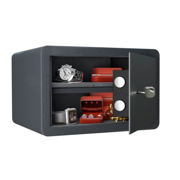Caja fuerte de seguridad HES 10 con llave