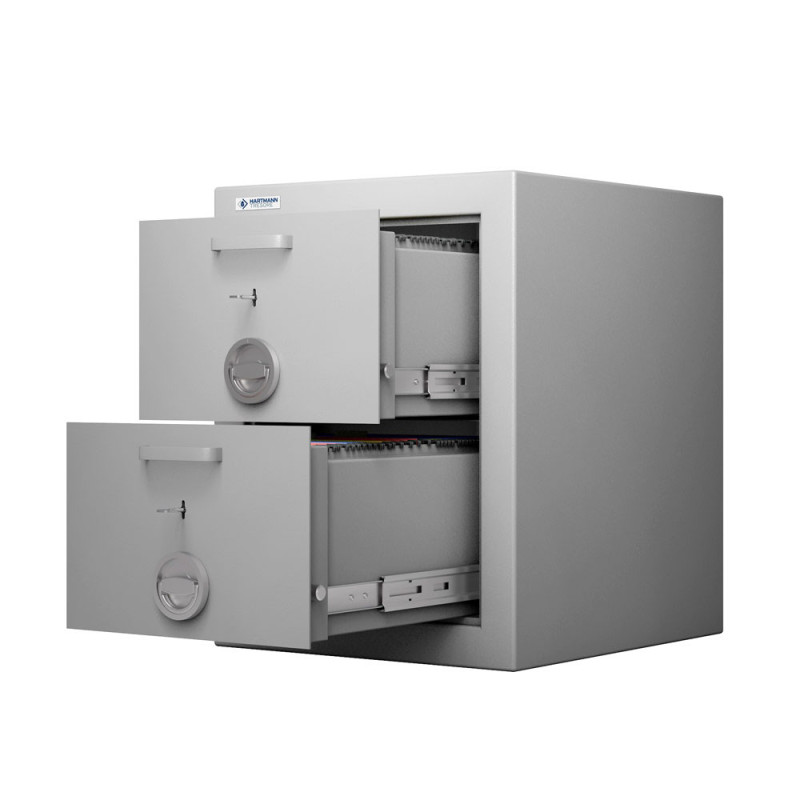 Armoire forte Class Fire 2 tiroirs Hartmann Tresore