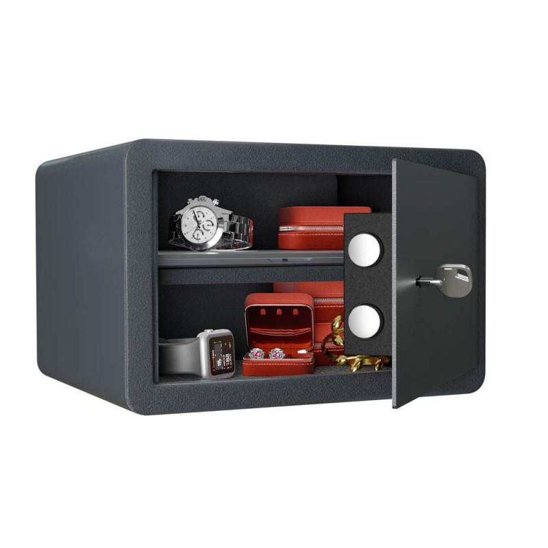 Caja fuerte de seguridad HES 10 con llave HARTMANN TRESORE