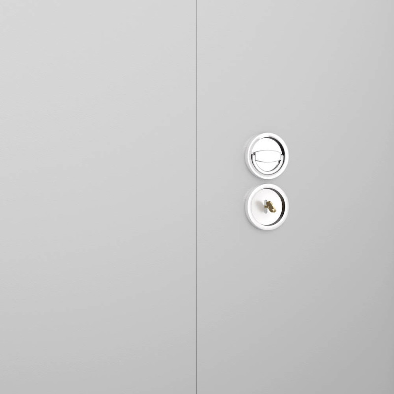 ARMOIRE FORTE HARTMANN TRESORE PRIMA PROTECT 800 Détail Serrure